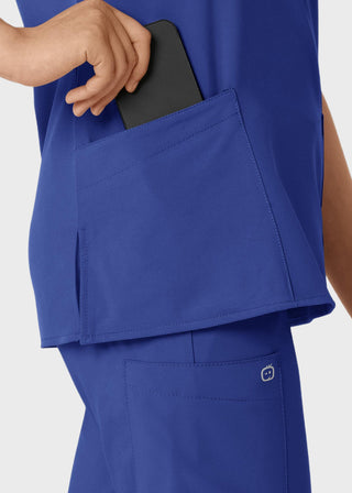 Wink Scrubs wink W123 Women's Basic V-Neck Solid Scrub Top