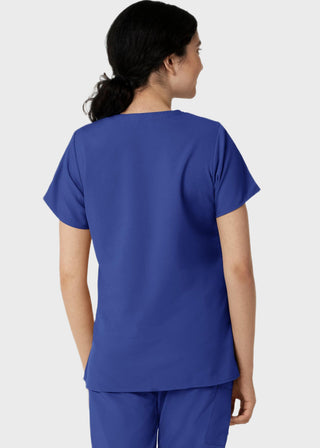 Wink Scrubs wink W123 Women's Basic V-Neck Solid Scrub Top
