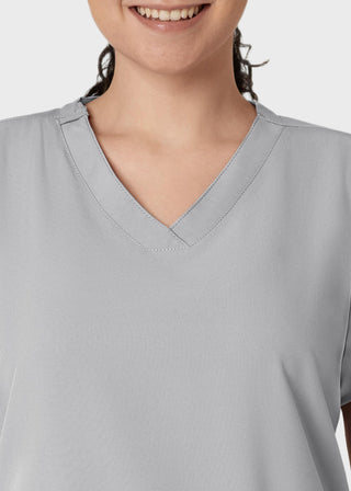 Wink Scrubs wink W123 Women's Basic V-Neck Solid Scrub Top