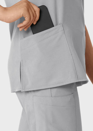 Wink Scrubs wink W123 Women's Basic V-Neck Solid Scrub Top