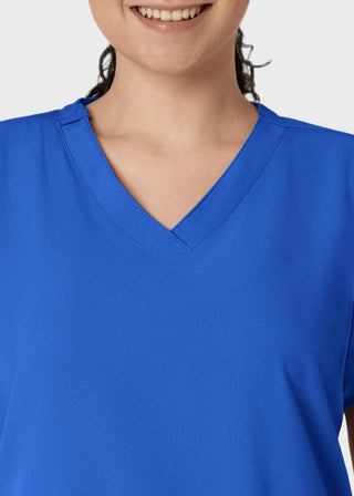 Wink Scrubs wink W123 Women's Basic V-Neck Solid Scrub Top