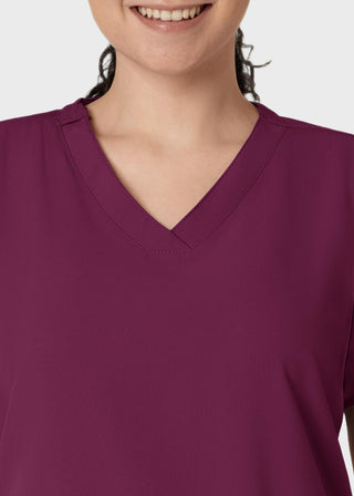 Wink Scrubs wink W123 Women's Basic V-Neck Solid Scrub Top