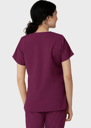 Wink Scrubs wink W123 Women's Basic V-Neck Solid Scrub Top