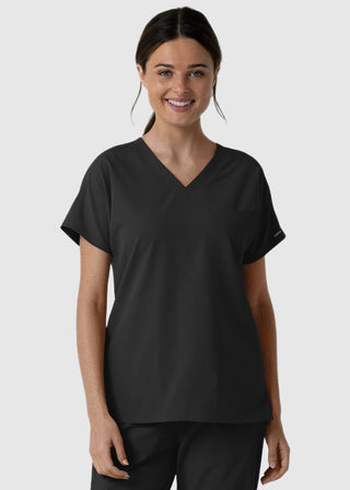 Wink Scrubs Nurtur Women's Drop Shoulder Tunic Scrub Top