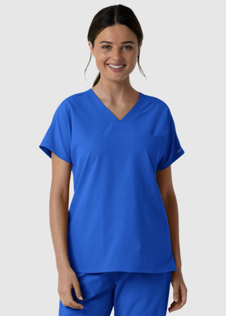 Wink Scrubs Nurtur Women's Drop Shoulder Tunic Scrub Top