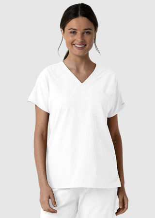 Wink Scrubs Nurtur Women's Drop Shoulder Tunic Scrub Top