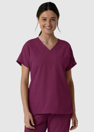 Wink Scrubs Nurtur Women's Drop Shoulder Tunic Scrub Top