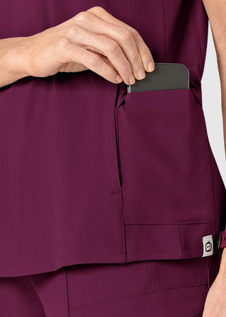 Wink Scrubs Wink Renew Women's Wrap Scrub Top