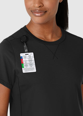 Wink Scrubs Wink Renew Knit Women's Flex-n-Reach Crew Neck Scrub Top