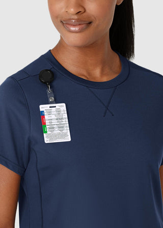 Wink Scrubs Wink Renew Knit Women's Flex-n-Reach Crew Neck Scrub Top