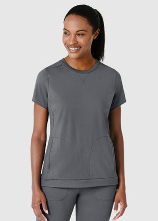 Wink Scrubs Wink Renew Knit Women's Flex-n-Reach Crew Neck Scrub Top