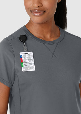 Wink Scrubs Wink Renew Knit Women's Flex-n-Reach Crew Neck Scrub Top