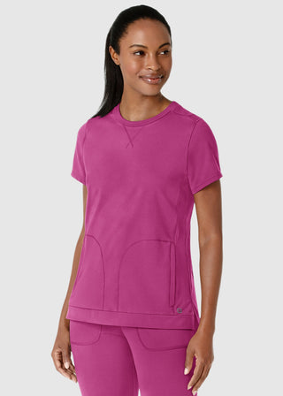 Wink Scrubs Wink Renew Knit Women's Flex-n-Reach Crew Neck Scrub Top