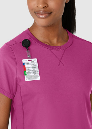 Wink Scrubs Wink Renew Knit Women's Flex-n-Reach Crew Neck Scrub Top