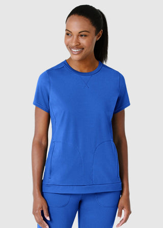 Wink Scrubs Wink Renew Knit Women's Flex-n-Reach Crew Neck Scrub Top