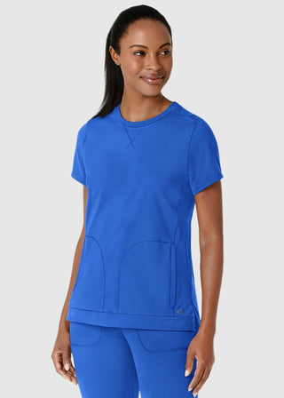 Wink Scrubs Wink Renew Knit Women's Flex-n-Reach Crew Neck Scrub Top