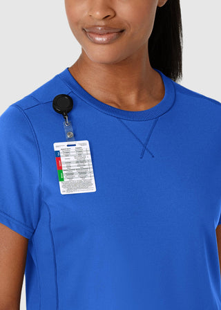 Wink Scrubs Wink Renew Knit Women's Flex-n-Reach Crew Neck Scrub Top