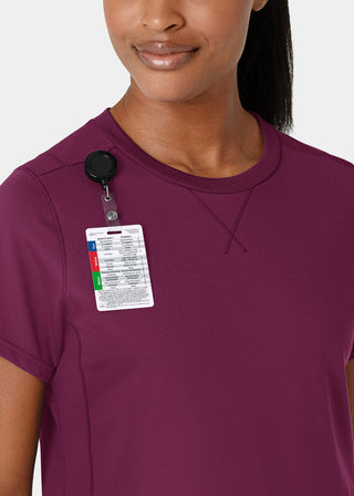 Wink Scrubs Wink Renew Knit Women's Flex-n-Reach Crew Neck Scrub Top