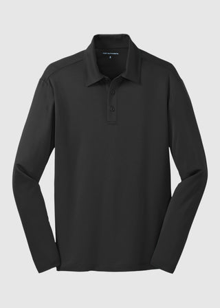 Port Authority Men's Silk Touch Performance Long Sleeve Polo