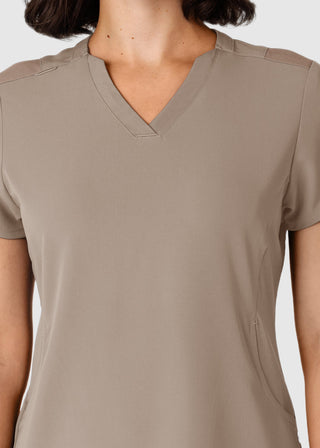 Wink Scrubs Wink Nova Women's Flex-n-Reach Shoulder Panel V-Neck Scrub Top