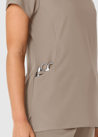 Wink Scrubs Wink Nova Women's Flex-n-Reach Shoulder Panel V-Neck Scrub Top