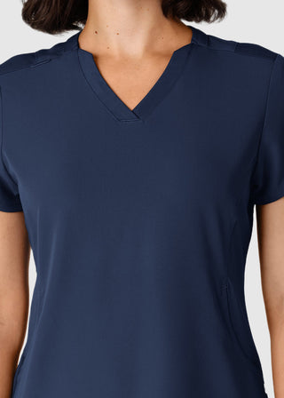 Wink Scrubs Wink Nova Women's Flex-n-Reach Shoulder Panel V-Neck Scrub Top