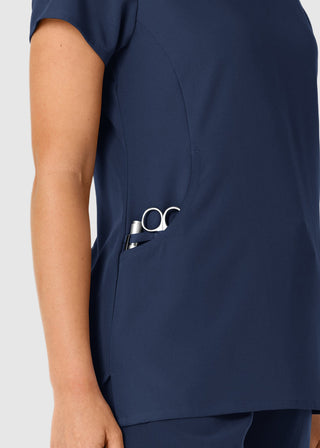 Wink Scrubs Wink Nova Women's Flex-n-Reach Shoulder Panel V-Neck Scrub Top