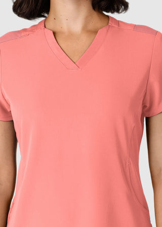Wink Scrubs Wink Nova Women's Flex-n-Reach Shoulder Panel V-Neck Scrub Top