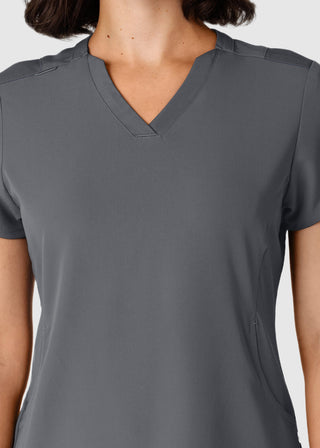 Wink Scrubs Wink Nova Women's Flex-n-Reach Shoulder Panel V-Neck Scrub Top