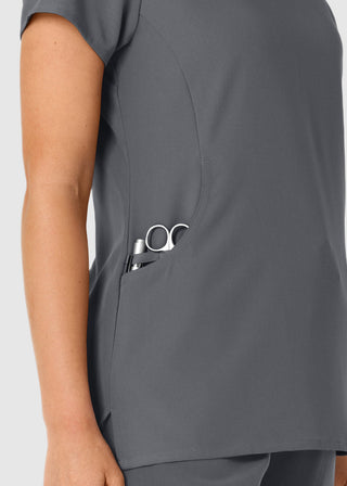 Wink Scrubs Wink Nova Women's Flex-n-Reach Shoulder Panel V-Neck Scrub Top