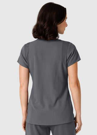 Wink Scrubs Wink Nova Women's Flex-n-Reach Shoulder Panel V-Neck Scrub Top