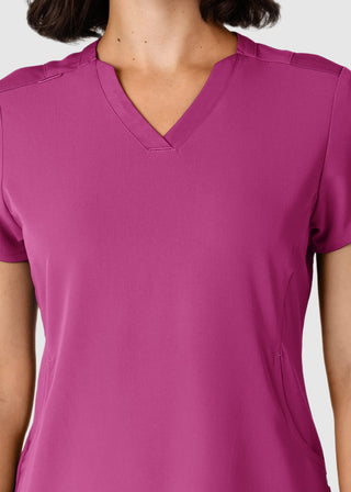 Wink Scrubs Wink Nova Women's Flex-n-Reach Shoulder Panel V-Neck Scrub Top