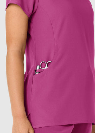 Wink Scrubs Wink Nova Women's Flex-n-Reach Shoulder Panel V-Neck Scrub Top