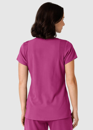 Wink Scrubs Wink Nova Women's Flex-n-Reach Shoulder Panel V-Neck Scrub Top