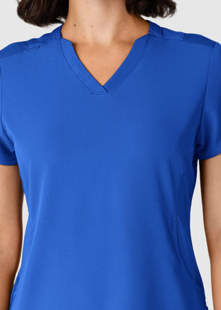 Wink Scrubs Wink Nova Women's Flex-n-Reach Shoulder Panel V-Neck Scrub Top