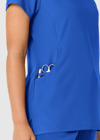 Wink Scrubs Wink Nova Women's Flex-n-Reach Shoulder Panel V-Neck Scrub Top