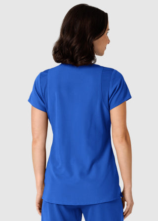 Wink Scrubs Wink Nova Women's Flex-n-Reach Shoulder Panel V-Neck Scrub Top