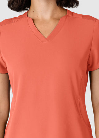 Wink Scrubs Wink Nova Women's Flex-n-Reach Shoulder Panel V-Neck Scrub Top