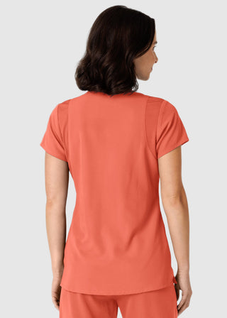 Wink Scrubs Wink Nova Women's Flex-n-Reach Shoulder Panel V-Neck Scrub Top