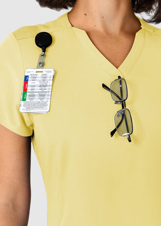 Wink Scrubs Wink Nova Women's Flex-n-Reach Shoulder Panel V-Neck Scrub Top