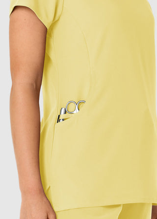 Wink Scrubs Wink Nova Women's Flex-n-Reach Shoulder Panel V-Neck Scrub Top