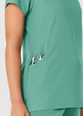 Wink Scrubs Wink Nova Women's Flex-n-Reach Shoulder Panel V-Neck Scrub Top