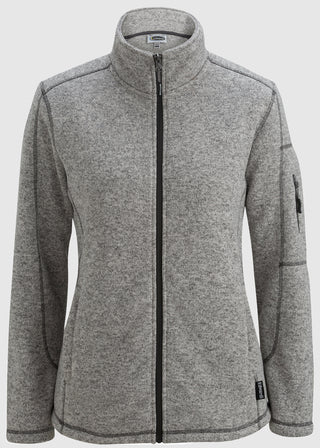 Edwards Women's Sweater Knit Fleece Jacket
