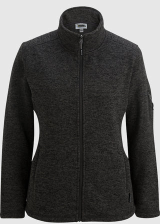 Edwards Women's Sweater Knit Fleece Jacket