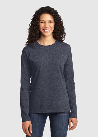 Port & Company Women's Long Sleeve Core Cotton Tee