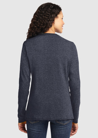 Port & Company Women's Long Sleeve Core Cotton Tee
