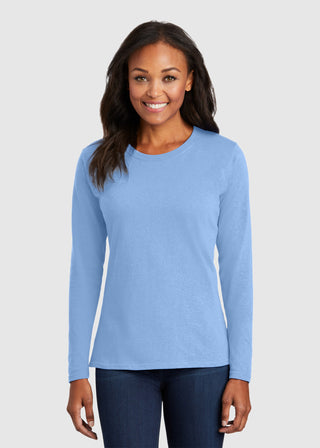 Port & Company Women's Long Sleeve Core Cotton Tee