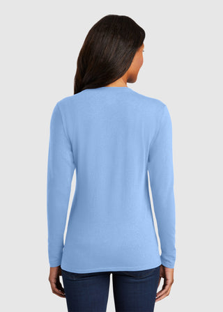 Port & Company Women's Long Sleeve Core Cotton Tee