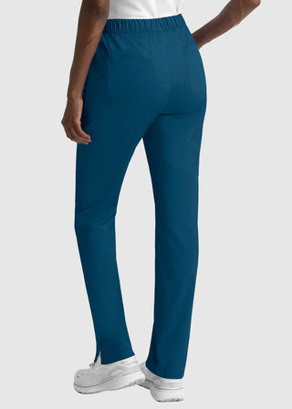 Maevn Matrix Women's Drawstring Elastic Waistband Cargo Scrub Pants