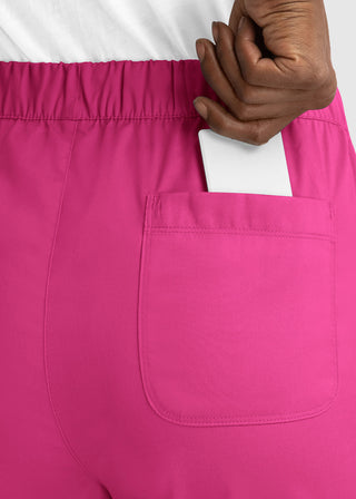 Maevn Matrix Women's Drawstring Elastic Waistband Cargo Scrub Pants